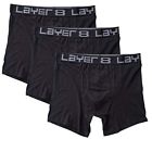 014614266271 Layer Mens Everyday Cotton Blend Boxer Briefs With