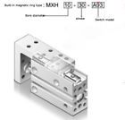 Mxh20-25 110122 Intbuying Compact Pneumatic Slide Cylinder Bore Size Stroke 659103751434