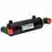 5x16 Magister Hydraulics Hydraulic Cylinder Welded Double Acting 5 Bore 16 Stroke Cross Tube New