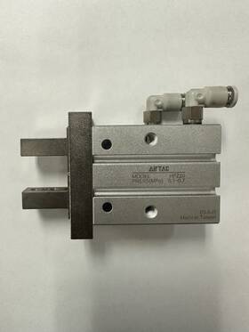 Hfz20 Airtac Parallel Pneumatic Gripper Cylinder 20mm Stroke Dual Acting Used