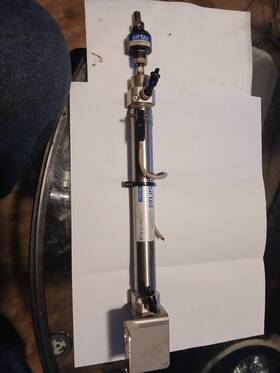 Mfc20x150-s-cm Airtac Stainless Steel Mini Cylinder - With Dscm8x1.25 Tie Rod