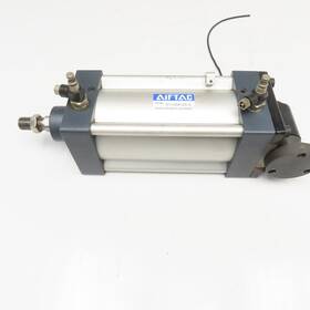Si100x125-s Airtac 100mm Bore 125mm Stroke Double Acting Air Cylinder