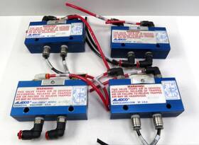 611201 Aladco Lot Of 4 Dual-check Valves 1/8 Nptf Flush Override