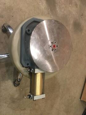 11-ea Allenair Corp 4. Rotary Index Table. 4 Stations