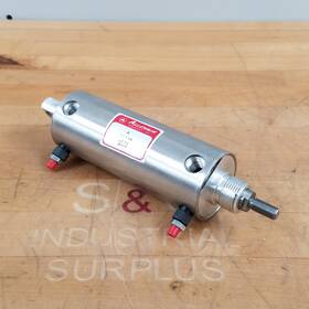 8-bc-cs Allenair 3-3/8-bc-cs A-2 X Pneumatic Cylinder 3-3/8 Inch Stroke 2 Bore - Used