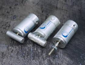 1125as-1326 American Lot Of 3 Double-acting Pneumatic Air Cylinder -
