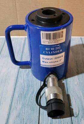 Amzcnc 742686625138 20 Ton Hydraulic Cylinder Single Acting 2 Inch Stroke 20t