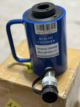 Amzcnc 742686625206 20 Ton Hydraulic Cylinder Ram Single Acting 6 Inch Stroke 20t Cyl