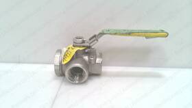 76-604-27a Apollo 2 Piece Standard Port 3-way Ball Valve #340201