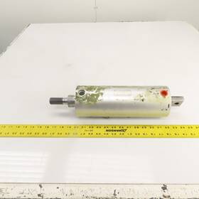 0340-1009-080 Aro Double Acting Round Air Cylinder 8 Inch Stroke 4 Bore 1 Rod