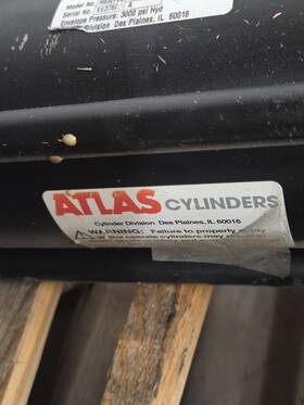 H032pb201372ncshph8.500 Atlas Series H Tie-rod Double-acting Hydraulic Cylinder 3000 Psi 8.500 Inch