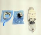 Aw30-03bg-a Smc New Pneumatic Filter Regulator Gauge And Bracket Assembly