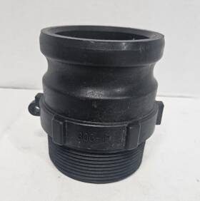 Ag000824 Banjo 300f Polypropylene Cam And Groove Fitting 3 Inch Male Adapter X Npt