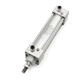 Baomain 711811449604 Pneumatic Air Cylinder Sc 32-200 32mm Bore 200mm Stroke Screwed Piston Rod Du