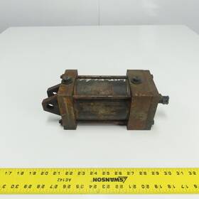 2742570094 Beloit Double Acting Pneumatic Air Cylinder 4 Inch Bore Stroke