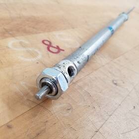 0410-dxde Bimba Pneumatic Cylinder Double Acting Stroke 10 Inch Bore 3/4 - Used