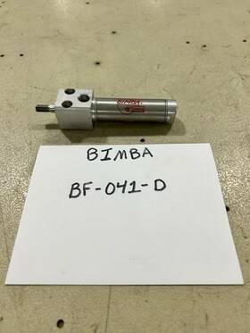 041-d Bimba 041d Cylinder O.l. C Steel Rod 3/4in Bore Stroke 1in Dbl Act/fn Mt