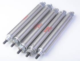 094-p Bimba 5 Pc - 4 Inch Stainless Spring Return Air Pneumatic Cylinders