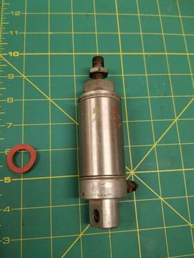 171-g Bimba Vimtage Pneumatic Cylinder 1-1/2 Inch X 1 Stroke Single Acting