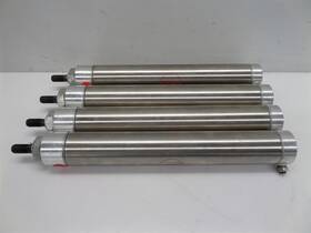 178-dq Bimba Lot Of 4 Pneumatic Cylinders