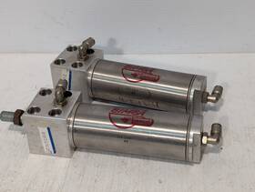 313-dbz Bimba Pneumatic Cylinder Double Acting 2in Bore 3in Stroke -free Ship
