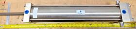 9689515 Bimba 4 Inch Bore X 20 Stroke Stud Mount Stainless Steel Cylinder 250 Psi Air H1s4