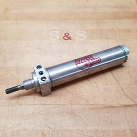 Bf-175-dnr Bimba Pneumatic Cylinder 5 Inch Stroke 1 1/2 Bore - Used