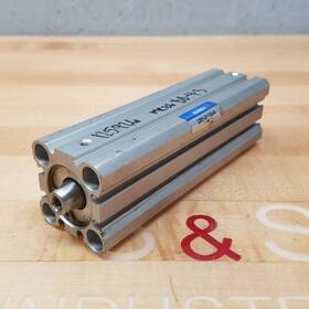 Cef-01133-a Bimba Pneumatic Cylinder 1 Inch Bore 3-3/4 Stroke - Used
