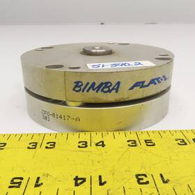 Cf0-01417-a Bimba 3 Inch Bore X 1/4 Stroke Double Acting Pneumatic Cylinder