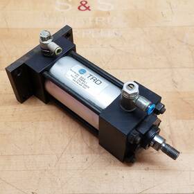 Cyl-9734539 Bimba Pneumatic Cylinder 2 Inch Bore 2-1/2 Stroke - Used