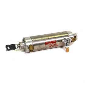 D-17371-a-6 Bimba Tg 6 Inch Bore Pneumatic Air Cylinder With Fittings And Brass Filter D-17371-a-6 Bimba Tg 6 Inch Bore Pneumatic Air Cylinder With Fittings And Brass Filter