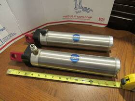 D33950a15 Bimba 22 Inch Overall Lenth Air Cylinder Close To 10 Stroke Look Pictures