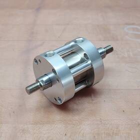 Bimba Fod-091-4fmt Pneumatic Cylinder 1-1/16 Inch Bore 1 Stroke 2x1/8 Npt Ports