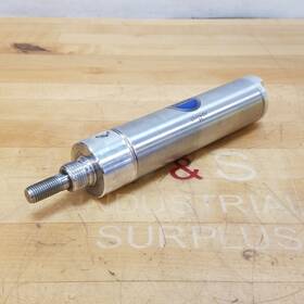 Lt-174-dv Bimba Pneumatic Cylinder 1-1/2 Inch Bore 4 Stroke - Used