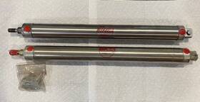 M-1713-dp Bimba Two Double Acting Pneumatic Cylinder 1-1/2 Inch Bore 13 Stroke