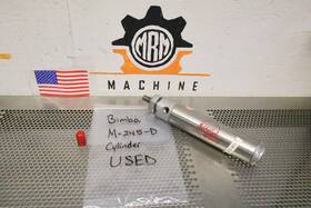 M-245-d Bimba Pneumatic Cylinder Used With Warranty See All Pictures