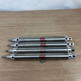Mrs-1710-dxp Bimba Lot Of 4 Pneumatic Cylinders