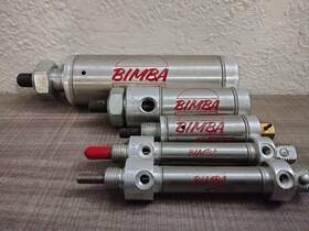 Nr-042-d Bimba Lot Of 5 Pneumatic Cylinders Model 172 / 090 . 5-d 040 011-dp X2