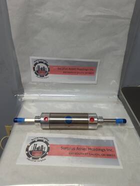 Nr-313-dxde Bimba Pneumatic Cylinder 2 Inch Bore 3 Stroke Pre-owned