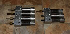 Bimba Pfc-091-bfp Lot Of 7 Position Feedback Pneumatic Cylinders 150 Psi