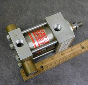 Sa-31-1-2-sr Bimba Pneumatic Air Cylinder Actuator 1 Inch Stroke 3/8 Npt 200 Psi