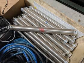 Sr-3122-dq Bimba Double Acting Pneumatic Cylinder 2ftft Bore 22ftft Stroke 558mm