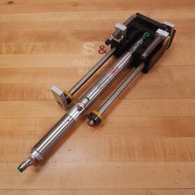 T-092 Bimba T-092/5-m Pneumatic Slide Cylinder With Shocks 1 Inch Bore 6-3/4 Stroke