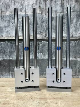Te-1712-bs Bimba Linear Thruster 12ftft Stroke 1 1/2ftft Bore Cylinders Two Units