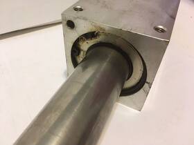 Ug-1712-c Bimba Ultran Rodless Cylinder Used Works 100 Maximum Pressure