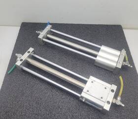 Ugs-0049 Bimba Ugs-049 Lot Of 2 Ultran Rodless Linear Guide Slide Cylinder 100psi