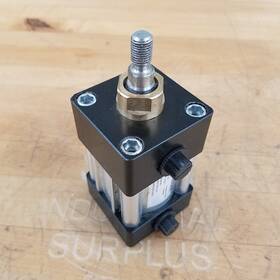 547-00221 Brown Machine Pneumatic Cylinder 1/2 Inch Stroke 2 Bore - Used
