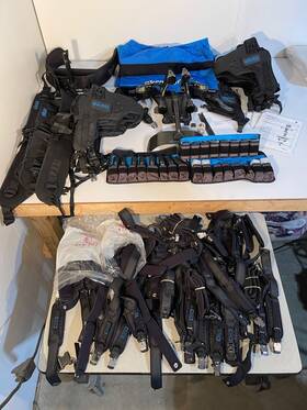 Bunn 22100.000 Ekso Bionics Eksovest Evo Exoskeleton Replacement Parts New/used Untested As-is