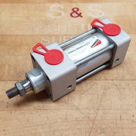 70ma2l150a001a1212 Camozzi Cylinder 1 1/2 Inch Bore Stroke 250 Psi Max - Used