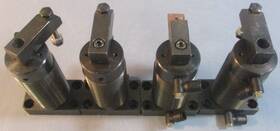 1874-204-asc Carr Lane 1874-204 90deg Air Swing Clamp Lot Of 4
